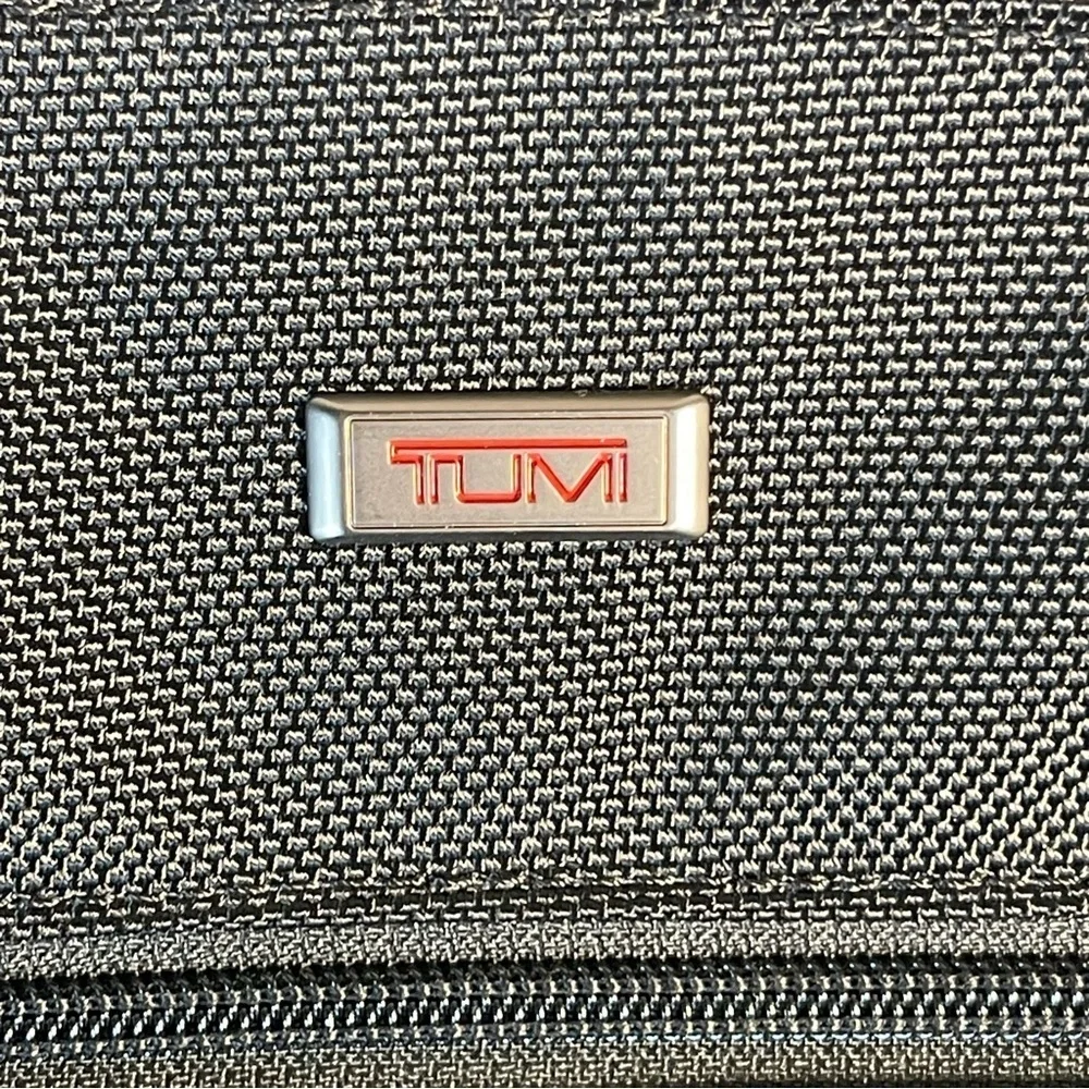 TUMI Black Padded Laptop Bag